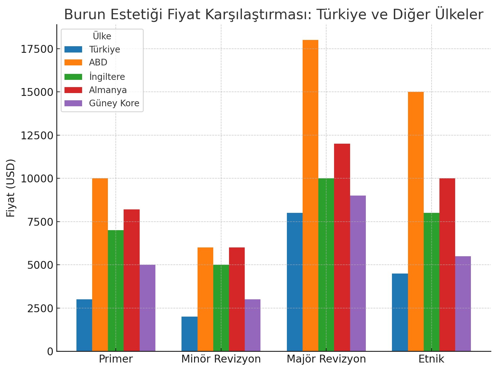 Revizyon Burun Ameliyatı Fiyat Aralığı (2025)