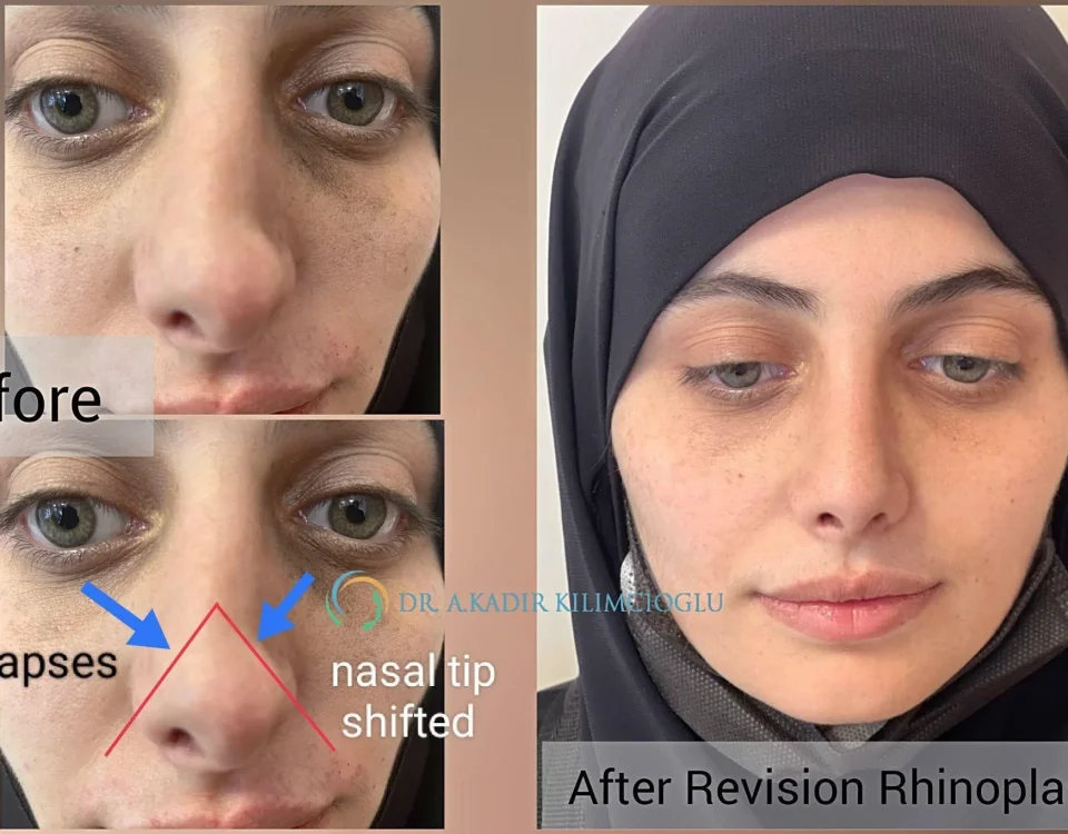Qu’est-ce que la déformation en V inversé après une rhinoplastie